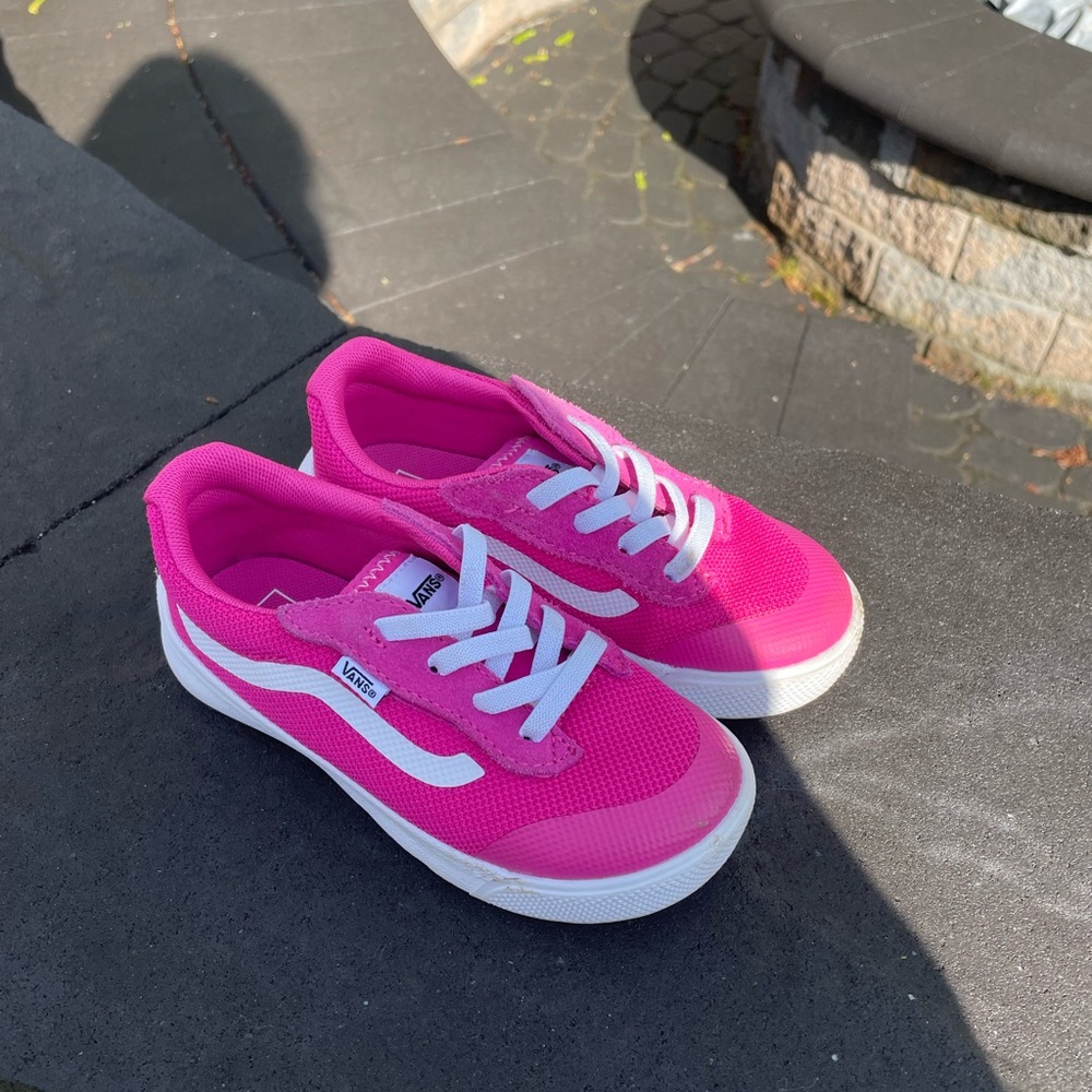 Vans Toddler Pink slip on Sneakers